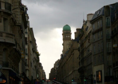 Otra vista de la torre desde la Rue Saint Jaques